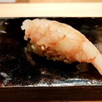 鮨てんび 錦店 - 赤海老
