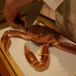 赤坂 きた福 - 解体ショー①