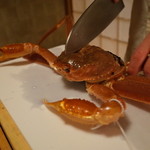 赤坂 きた福 - 解体ショー③