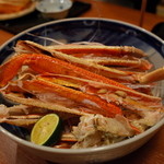 赤坂 きた福 - 殻入れ（残骸の山）