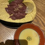 久遠食堂 - レバー刺