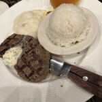 シーサイド - センターカットフィレミニョンステーキ　ライス