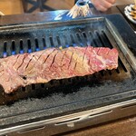 旨味熟成肉専門 焼肉 ふじ山 - ハラミスモークステーキ