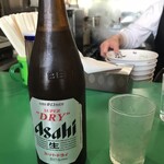 Tonchin Kan - 瓶ビール 800円　最近の物価高で昔ほど際立って高価格とは感じなくなりました