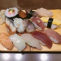 鮨政 西口店 - にぎり13貫 ¥1,210（税込）