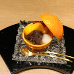 Tagawa - きよみオレンジ、宮崎マンゴー、大納言小豆、白玉