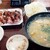 かしわ焼肉鳥野菜 藤本食堂 - 料理写真:かしわ焼肉定食