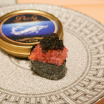 鮨 尚充 - とろたくキャビア