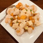栄慶 - 海老とカシューナッツ炒め