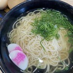 資さんうどん - かけ細めん