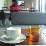 みんなのコーヒー - 今日はソファー席でした。