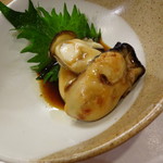 すし処 つま美 - 相生の牡蠣の焼き物