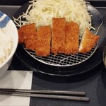 松屋 - ロースカツ定食
