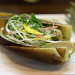 大納言本家 - 竹皮に包まれたつまもの