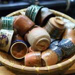 大納言本家 - お好みのお猪口を選べます