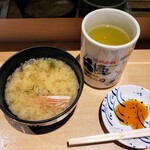 Tachigui Benkei - えび汁　165円