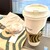 スターバックス・コーヒー - ドリンク写真:マラサダメロンクリームと抹茶ティーラテ