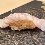 Kagurasaka Sushi Kimoto - のど黒炙り