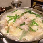 天ぷら 飛鳥 - モツ鍋