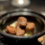 THE 8 - Wok-Fried A5 Kagoshima Beef with Spring Onion