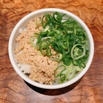 Tori Soba Issa - 鶏そぼろごはん 250円