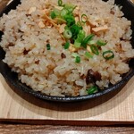 神田の肉バル RUMP CAP - 〆のガーリック炒飯