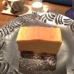 おもて珈琲 - ベイクド　チーズ　ケーキ