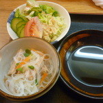 おんじき家ふうど - サラダ、春雨