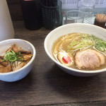 塩そば、豚めし