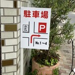 Youshoku Ookawa - 駐車場の位置、お間違えなく！