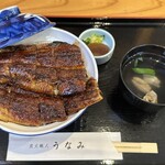 Sumibi Shokunin Unami - 鰻丼 特(肝吸い付)