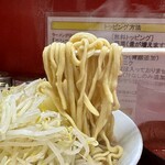 ラーメン二郎 - 「小ラーメン」の麺
            2024年4月29日
