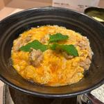 博多親子丼 うま中 - そしてこの日のお目当ての博多親子丼・・・