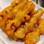 美濃屋 文右衛門 - 牛蒡天ぷら（450円）