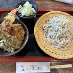 Nioumonya Muramatsu - 天丼＋ザルセット
