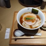 Nippon Ramen Rin Toukyou - わんたん醤油らぁ麺味玉子トッピング