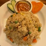 ネパールステーション - ペジタブルフライドライス 680円