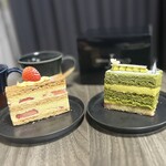 創作洋菓子 モンペリエ - 『ミルフィーユ』
『ピスターシュ』