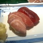 きづなすし 新宿歌舞伎町店 - マグロ食べ比べ