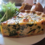 パーラー江古田 - ほうれん草とリコッタチーズのキッシュ　