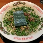 久留米や　いのうえ - ねぎらーめん（マイルド系スープ）\800