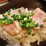 久留米や　いのうえ - 叉焼ご飯\350