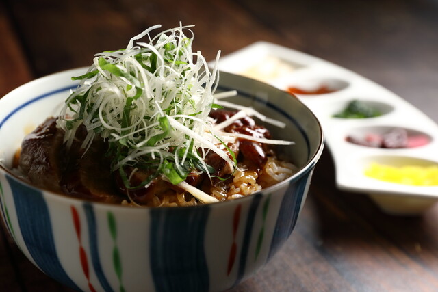 ステーキ丼大葉風味