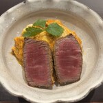 肉懐石 凜然 - 但馬牛のミニカツ丼