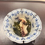 肉懐石 凜然 - 蛸と若布の酢の物