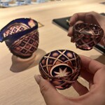 肉懐石 凜然 - 而今　薩摩切子