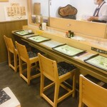 Unagi No Hirayama - イートインスペースでーす。