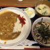 Soba Dainingu Kirakuan Sai - 半花巻そばと半カレーライス