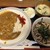 蕎麦ダイニング 喜楽庵 纔 - 料理写真:半花巻そばと半カレーライス
