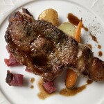 レストラン レヴェリエ - 美濃豚のロースト